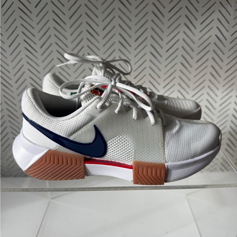 Nike Women’s GP Challenge Pro Tennis Shoes Summit White & Binary Blue